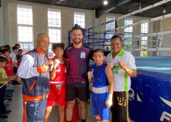 Respalda Eric Arcila la preparación de las y los boxeadores quintanarroenses, rumbo a los Nacionales CONADE 2024