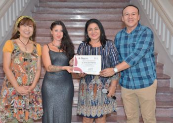 La Fundación de Parques y Museos inauguró la exposición “Abstracta Tempestad”, de la artista española Aries Sarmiento