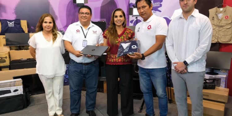 Entrega Mara Lezama inversión histórica en equipamiento e infraestructura al SQCS