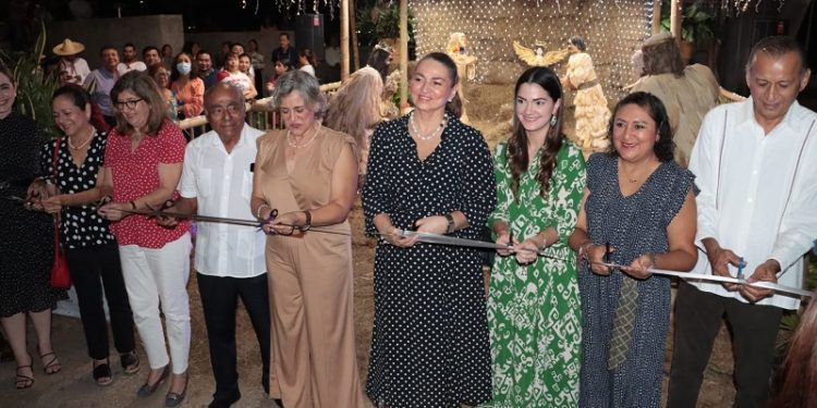 Continúa DIF Tabasco travesía por nacimientos navideños