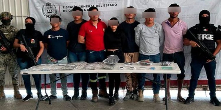 Capturan a integrantes de una célula delictiva en Cancún