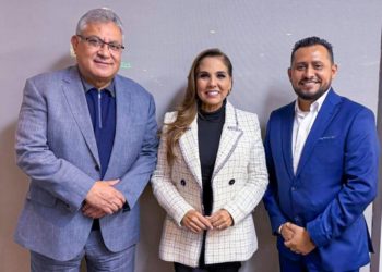Para fortalecer el impulso a la educación Mara Lezama se reúne con líder del SNTE