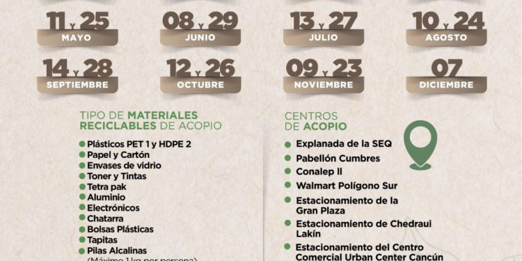 Gobierno de BJ anuncia calendario de reciclatón 2024