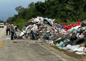 Basurero de Felipe Carrillo Puerto colapsa por mala distribución de residuos