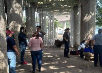 Villahermosa azotada por fuertes vientos: Una mujer resulta lesionada
