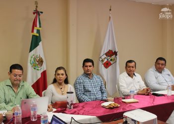 Se reúne mesa de seguridad en Jalapa para garantizar tranquilidad ciudadana en la zona Sierra