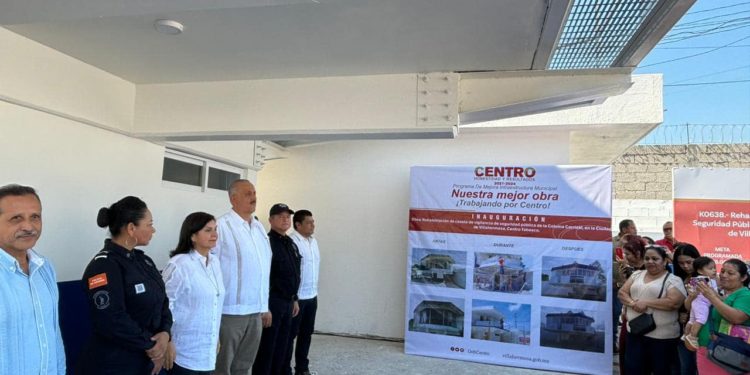 Rehabilita Centro casetas policiales para reforzar seguridad: Carlos Merino