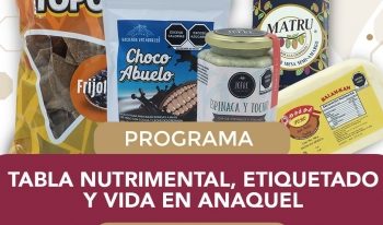 Invita Sedec a empresarios a inscribirse al programa “Tabla Nutrimental, Etiquetado y Vida de Anaquel”
