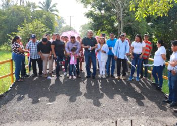 Comalcalco inaugura importante obra de rehabilitación de puente tipo cajón en Zaragoza 4ta. Sección