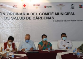 Encabeza alcaldesa de Cárdenas la Primera Sesión Ordinaria del Comité de Salud Municipal 2024