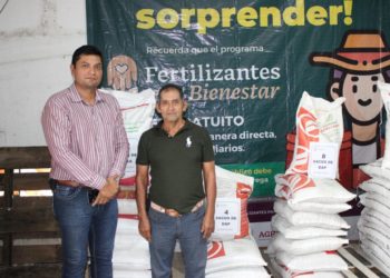 Macuspana y SEGALMEX llevan a cabo entrega de insumos del “programa de fertilizantes para el bienestar 2024