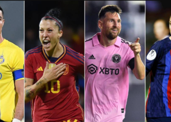 Destacan Cristiano Ronaldo, Jennifer Hermoso, Lionel Messi y Aitana Bonmatí en la nominación al 11 Idela del 2023