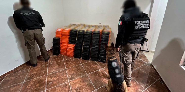 FGR asegura toneladas de cocaína en Tula, Hidalgo
