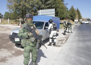 Operativo conjunto de fuerzas federales en Nacajuca y Centro para combatir la delincuencia