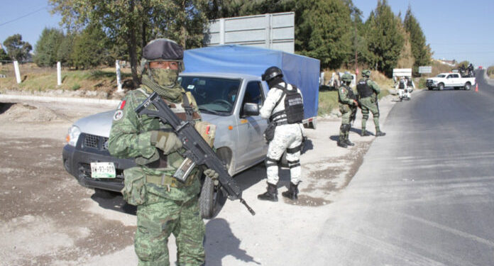 Operativo conjunto de fuerzas federales en Nacajuca y Centro para combatir la delincuencia