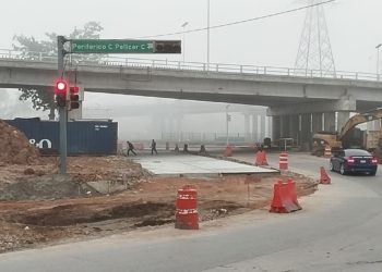 Guayabal se prepara para la instalación del nuevo reloj floral