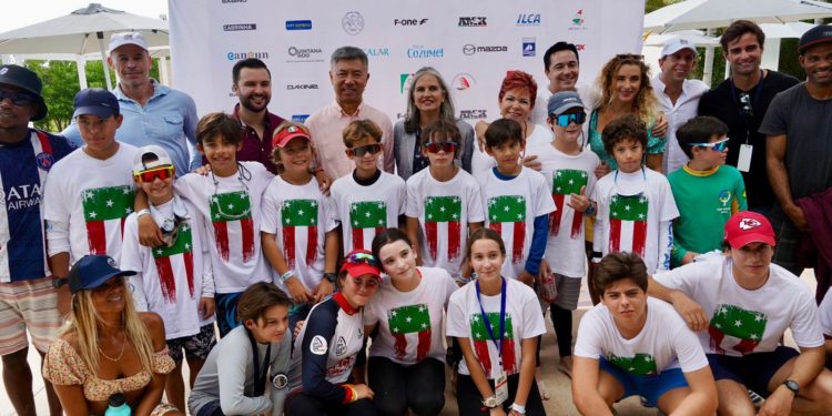 Inaugura Eric Arcila la primera edición del «Mayan Wind Fest 2024» de vela