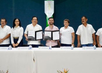 Fortalece CODEQ la promoción del deporte con el Sindicato de Taxistas de Cancún