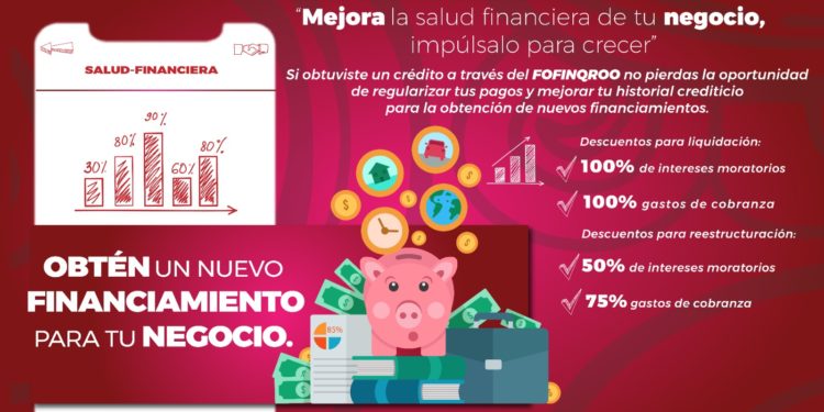 Anuncian SEDE y FOFINQROO condonación y descuentos para regularizar adeudos de MiPyMEs