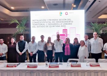 Instala SEDETUS el Consejo Estatal de Ordenamiento Territorial y Desarrollo Urbano Quintana Roo