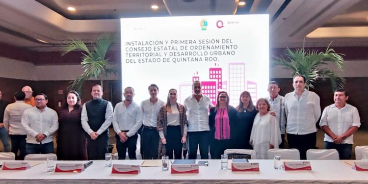 Instala SEDETUS el Consejo Estatal de Ordenamiento Territorial y Desarrollo Urbano Quintana Roo