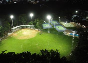 Luce Centro Recreativo de Atasta nueva iluminación de sus unidades deportivas