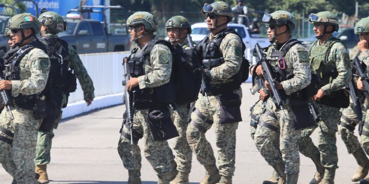 Refuerzan Ejército Mexicano y GN seguridad en Tabasco