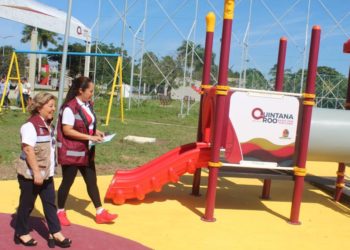 SEOP concluye la rehabilitación del emblemático parque “Aarón Merino Fernández”