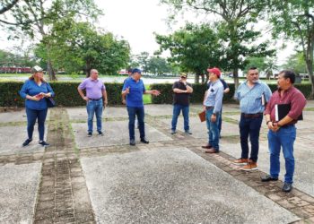 Recorren autoridades e integrantes del Comité de La Feria, instalaciones del Parque Tabasco “Dora María»