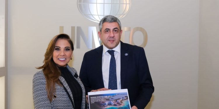 Mara Lezama presenta ante OMT avances de la Agenda 2030 y entrega resultados del Código Internacional de Protección a Turistas