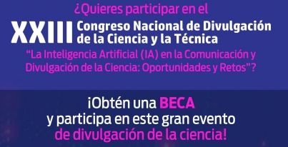 Ofrece CCYTET becas para inscripción y talleres de evento nacional