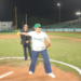 Lanza presidenta del DIF Tabasco, histórica primera bola de Liga Mexicana de Softbol