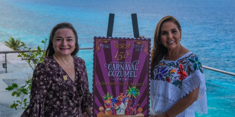 Invitan Mara Lezama y Juanita Alonso a disfrutar del tradicional Carnaval en Cozumel