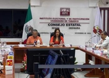 IEPC en Tabasco analiza el retorno del uso obligatorio de cubrebocas