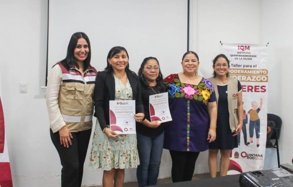 IQM clausura “Taller para el Empoderamiento y Liderazgo de las Mujeres”
