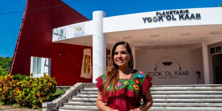Anuncia Mara Lezama 13.8 mdp para rescatar el planetario Yook´ol Kaab, de Chetumal