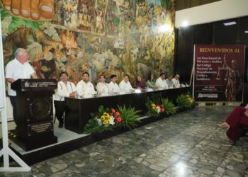 Inaugura Presidente de Jucopo 1° Foro Estatal de Difusión y Análisis del Código Nacional de Procedimientos Civiles y Familiares