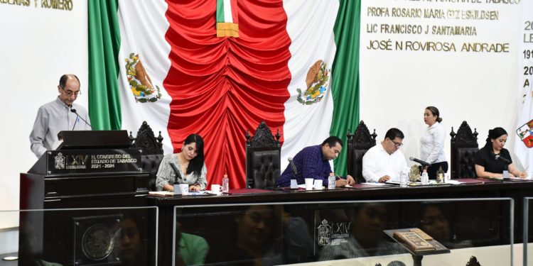 Se pronuncian legisladores por enriquecer marco jurídico de Tabasco