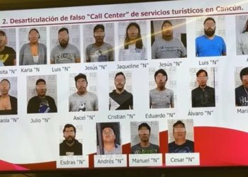 Fiscalía catea call center dónde realizaban narcomenudeo en Cancún