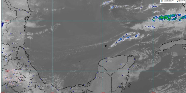 Llega el Frente frío Núm 37 a la península de Yucatán