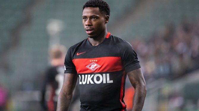 Condenan a 6 años de prisión al futbolista Quincy Promes por tráfico de drogas