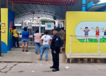 Gobierno de Macuspana realiza operativo de vigilancia y seguridad en escuelas de nivel básico de diferentes comunidades