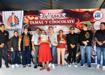 Todo un éxito la expo tamal y chocolate Paraíso 2024