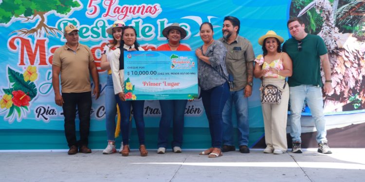 Con gran éxito, Comalcalco celebra su «fiesta de los manglares y humedales 2024» en la reserva ecológica «Cinco lagunas»