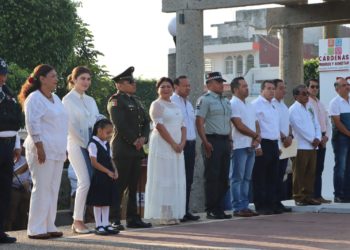 Realiza el Gobierno de Cárdenas ceremonia cívica conmemorativa por el CVII Aniversario de la Promulgación de la Constitución Política de los Estados Unidos Mexicanos