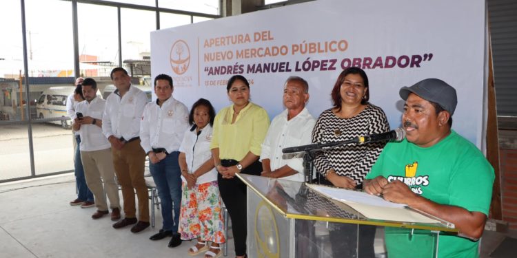 Celebran apertura del nuevo mercado público de Cunduacán “Andrés Manuel López Obrador”