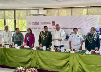 Celebran en Villahermosa el Día del Ejército Mexicano con desayuno conmemorativo