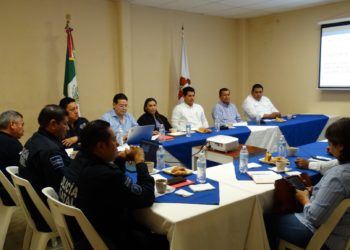Participa Alcalde de Jalapa en reunión de Mesa de Seguridad Región 04