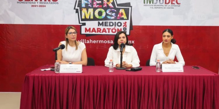 Organiza Centro Medio Maratón de Villahermosa 2024; será el 23 de junio