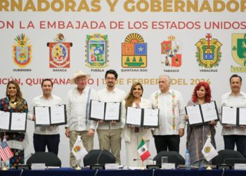 En Quintana Roo, Embajada y empresarios de Estados Unidos reafirman su apuesta por la inversión y crecimiento en el sur sureste: Mara Lezama